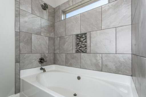 Mill Town Building Company Tortuga Floor Plan-Owner Bathroom Shower-Tub